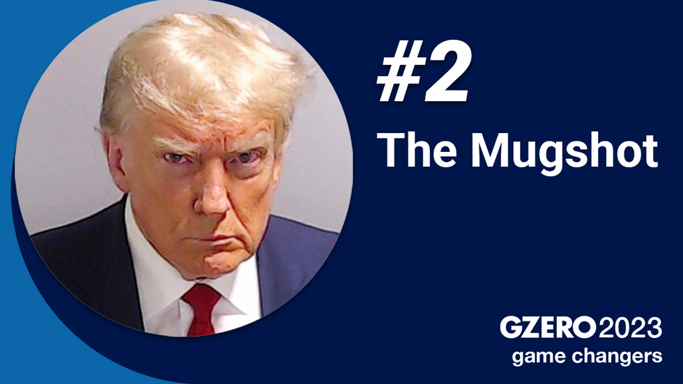 2. The Mugshot: GZERO 2023 game changers
