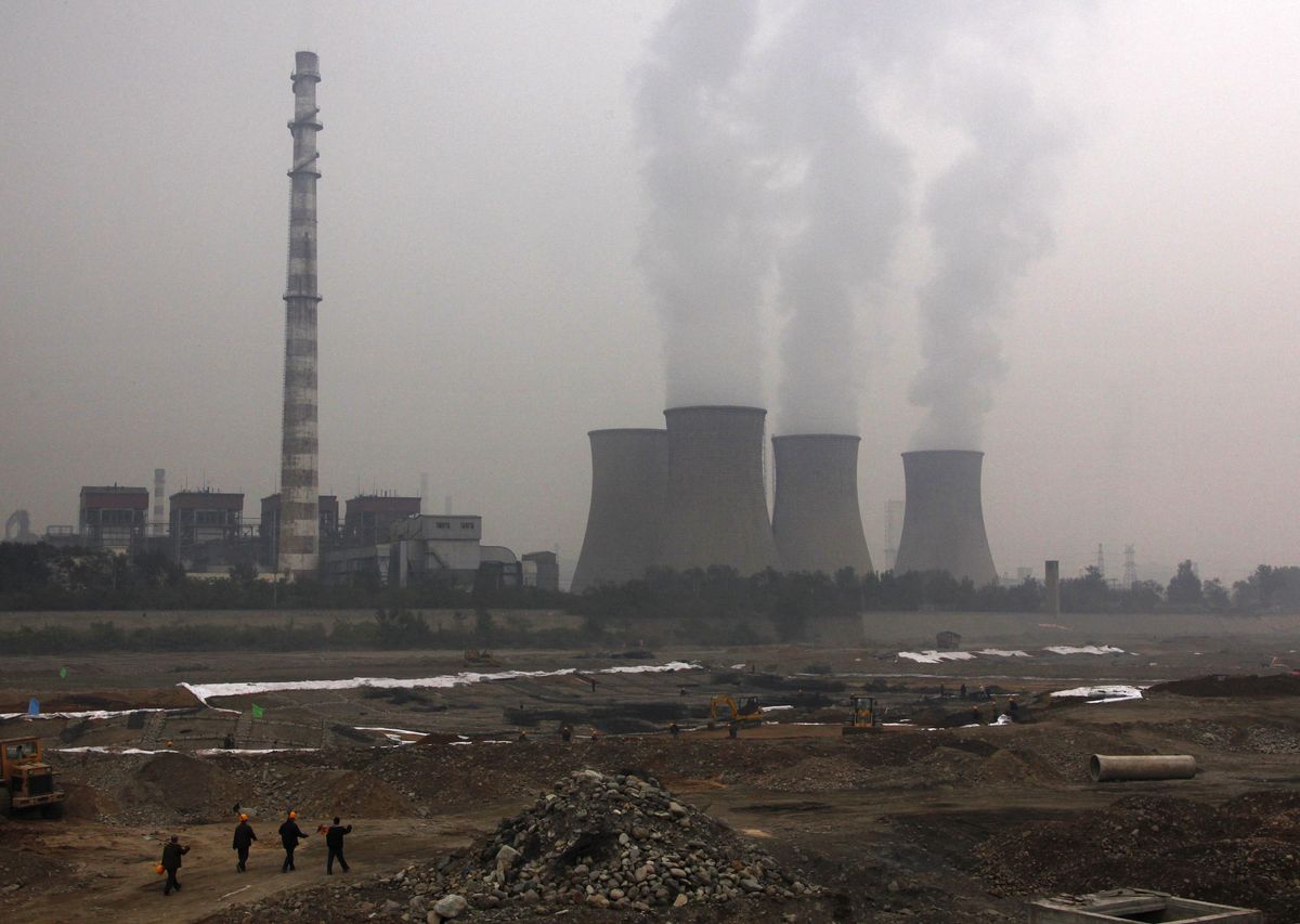 A coal-fired power plant in China. Reuters