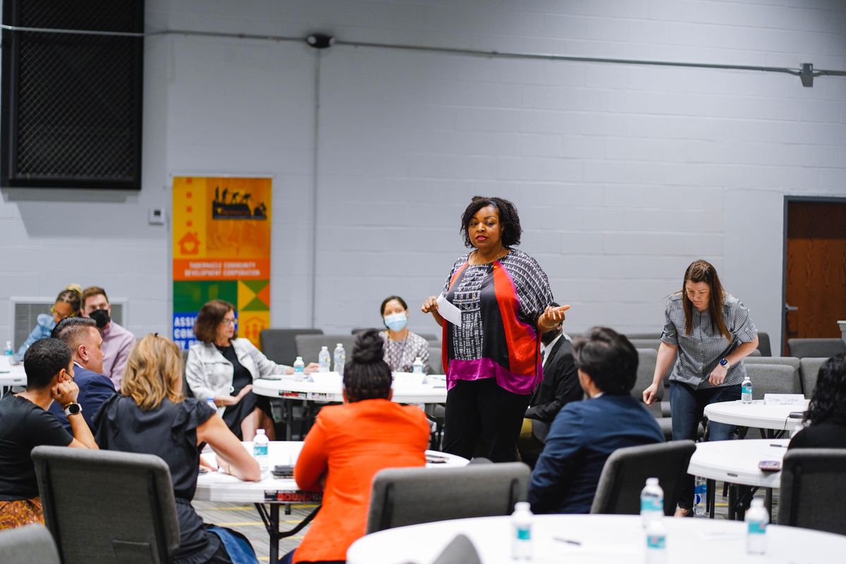 A group of St. Louis entrepreneurs and small business owners.