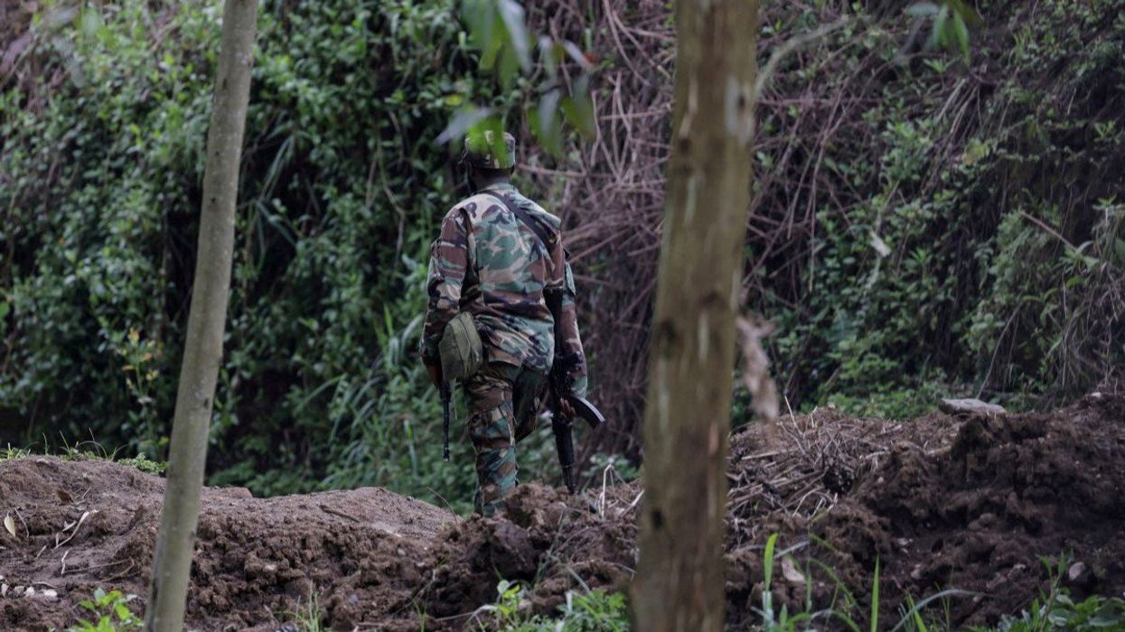 A member of the M23 rebel group in eastern Democratic Republic of Congo, March 22, 2025.
