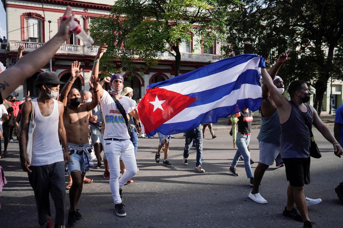 A rare revolt in Cuba