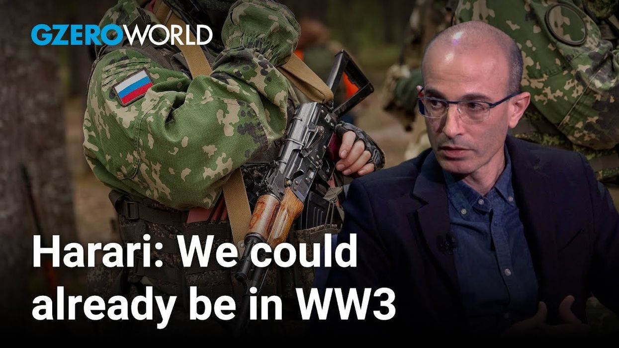 A Russian victory would end the global order, says Yuval Noah Harari