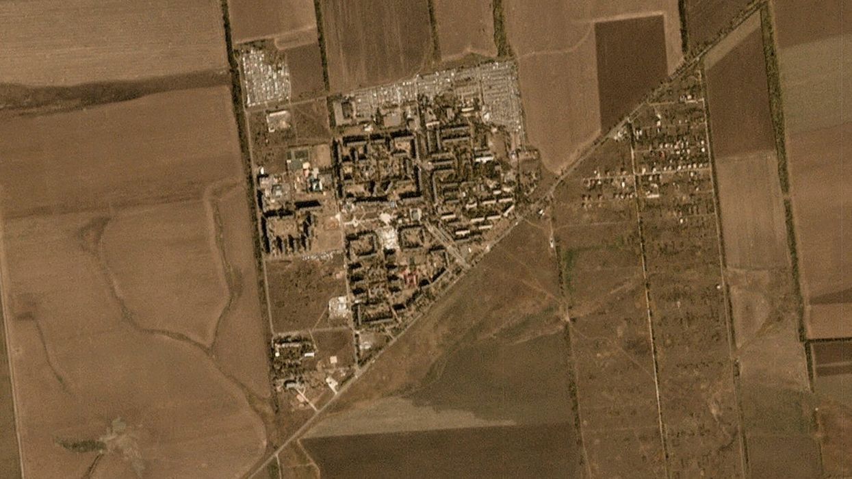 A satellite view of Vuhledar, amid Russia's attack on Ukraine, in Donetsk region, Ukraine, September 25, 2019. 2024 Planet Labs Inc./via REUTERS THIS IMAGE HAS BEEN SUPPLIED BY A THIRD PARTY MANDATORY CREDIT.