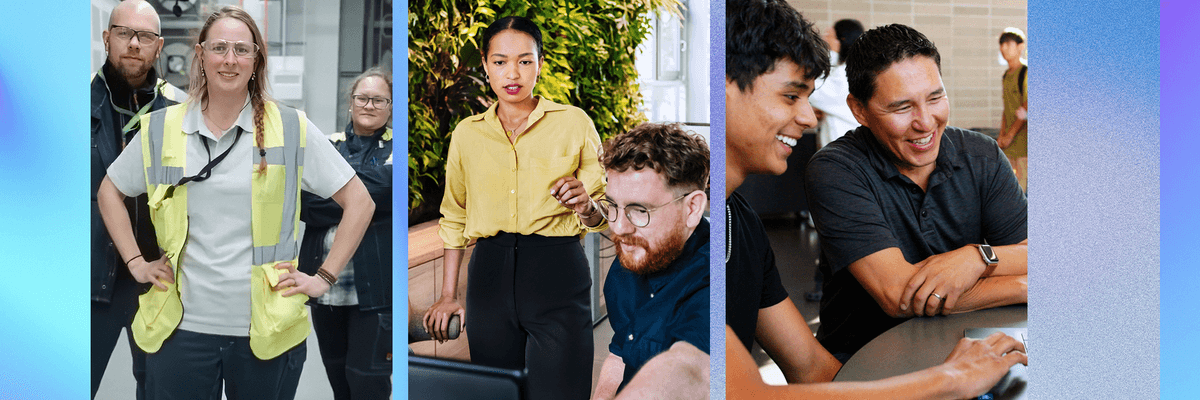 A tryptych on employees at Microsoft