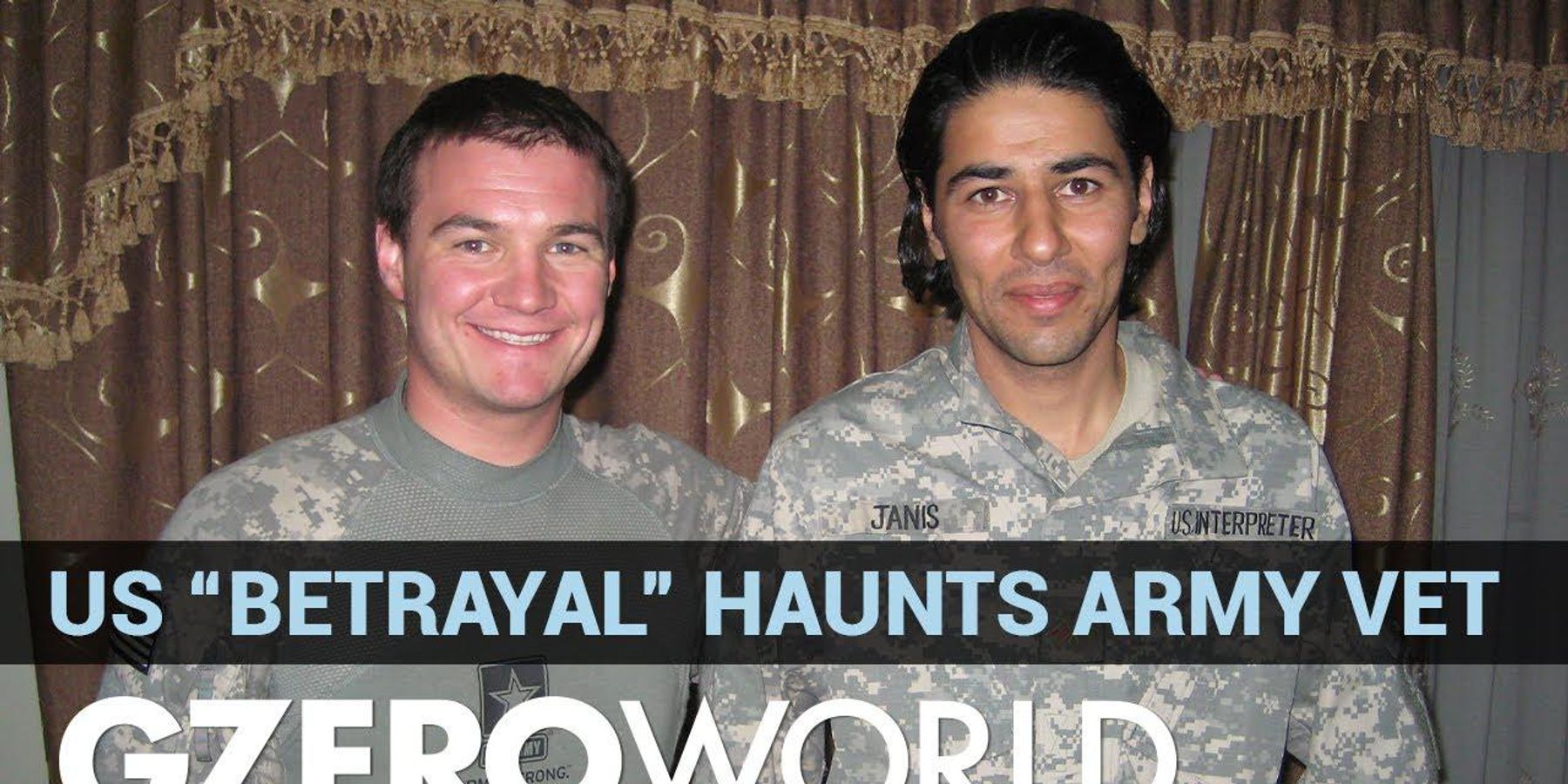 A US veteran on the “betrayal” of leaving Afghans behind