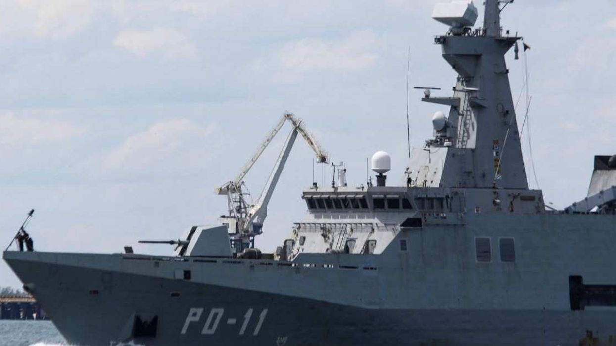 A Venezuelan Navy patrol boat sails off the Caribbean coast, amid heightened tensions with the U.S., in Puerto Cabello, Venezuela, October 24, 2025.