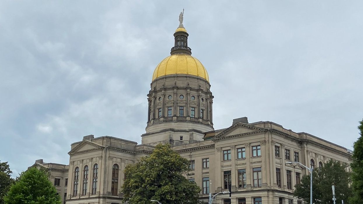 A view of the Georgia State Capitol in Atlanta, Georgia, U.S., May 11, 2021. Picture taken May 11, 2021.