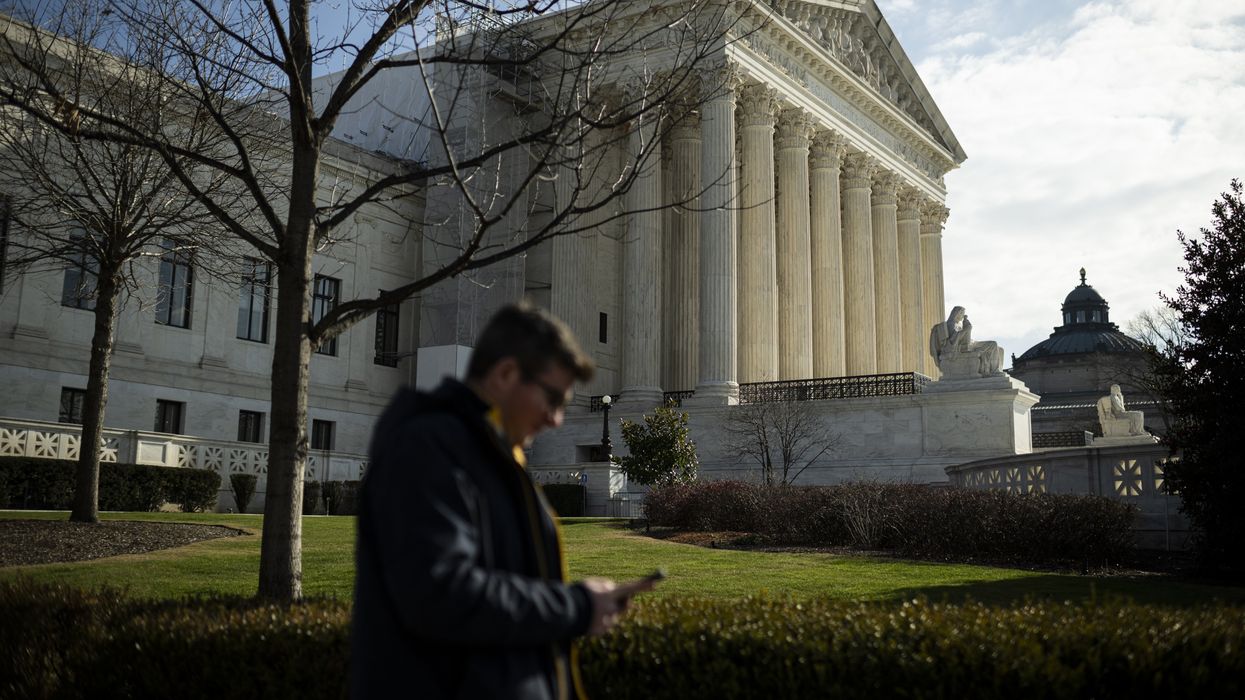 A view of the US Supreme Court, in Washington, D.C., on Monday, Jan. 8, 2024.