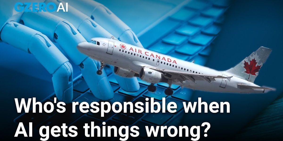 When AI makes mistakes, who can be held responsible?