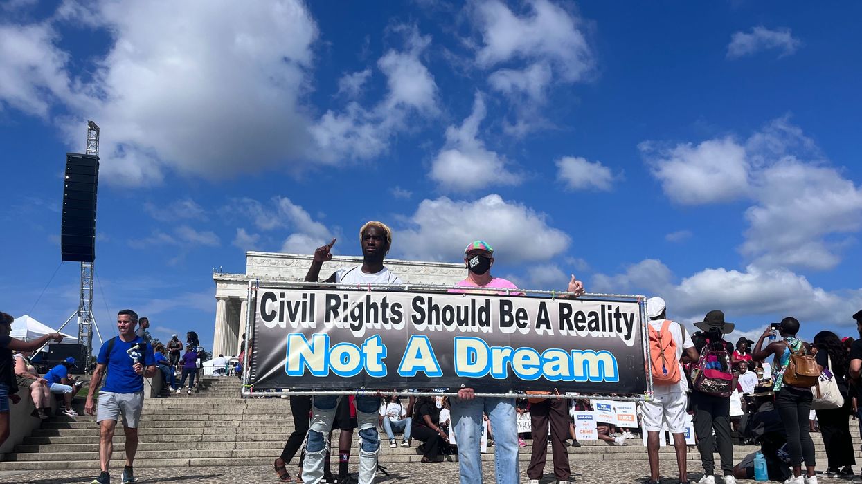 Activists descend on Washington, DC, to mark the 60th anniversary of MLK's "I have a dream" speech.