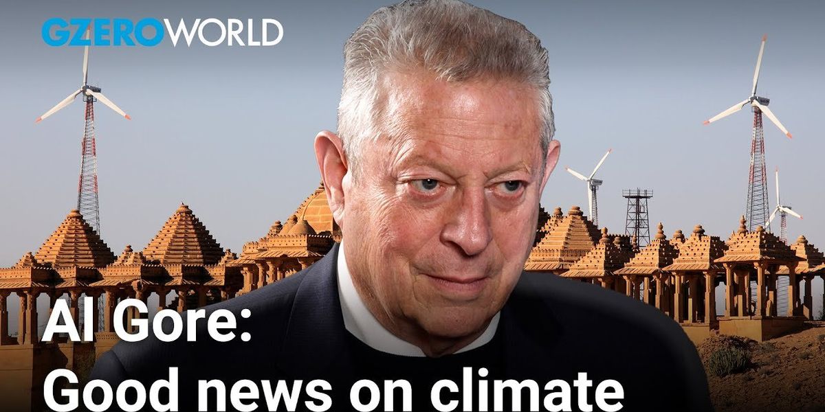 Al Gore is optimistic about our climate future