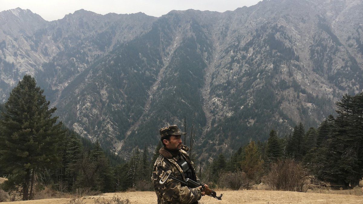 ​An Afghan security force personnel keeps watch near his check post in Parun, capital of Nuristan province, Afghanistan November 20, 2016.