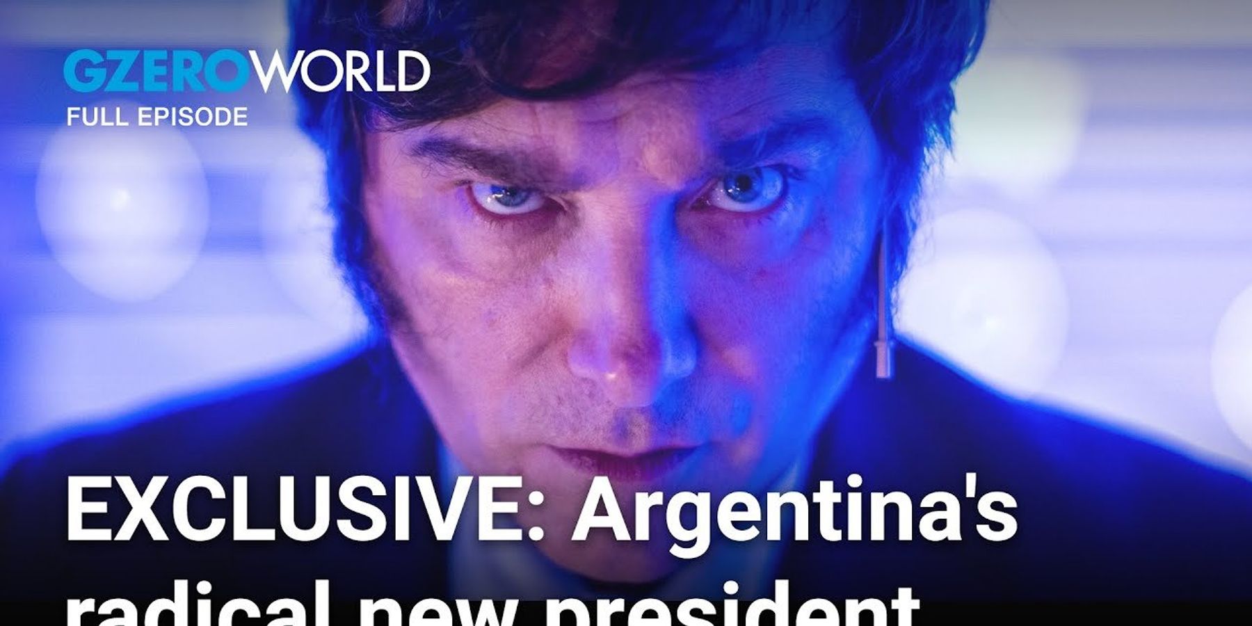 Argentina's radical new president, Javier Milei (Exclusive interview)