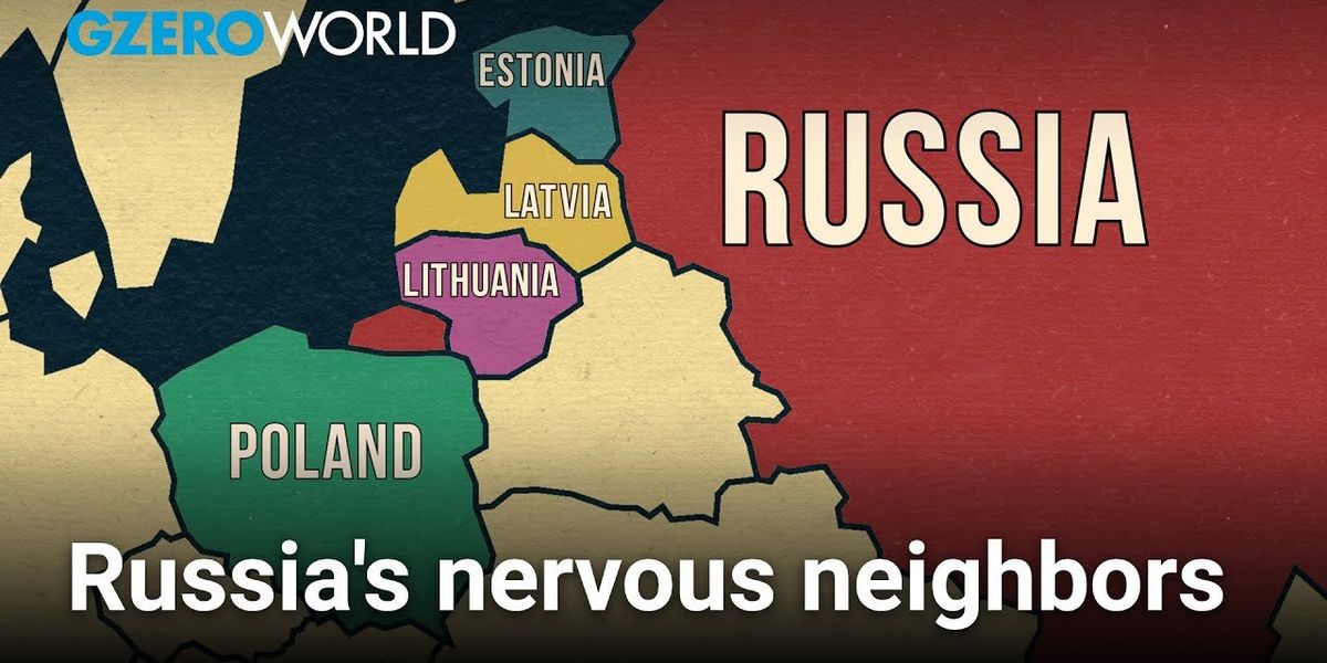 As Russia gains ground in Ukraine, Baltic states worry the war will spread west