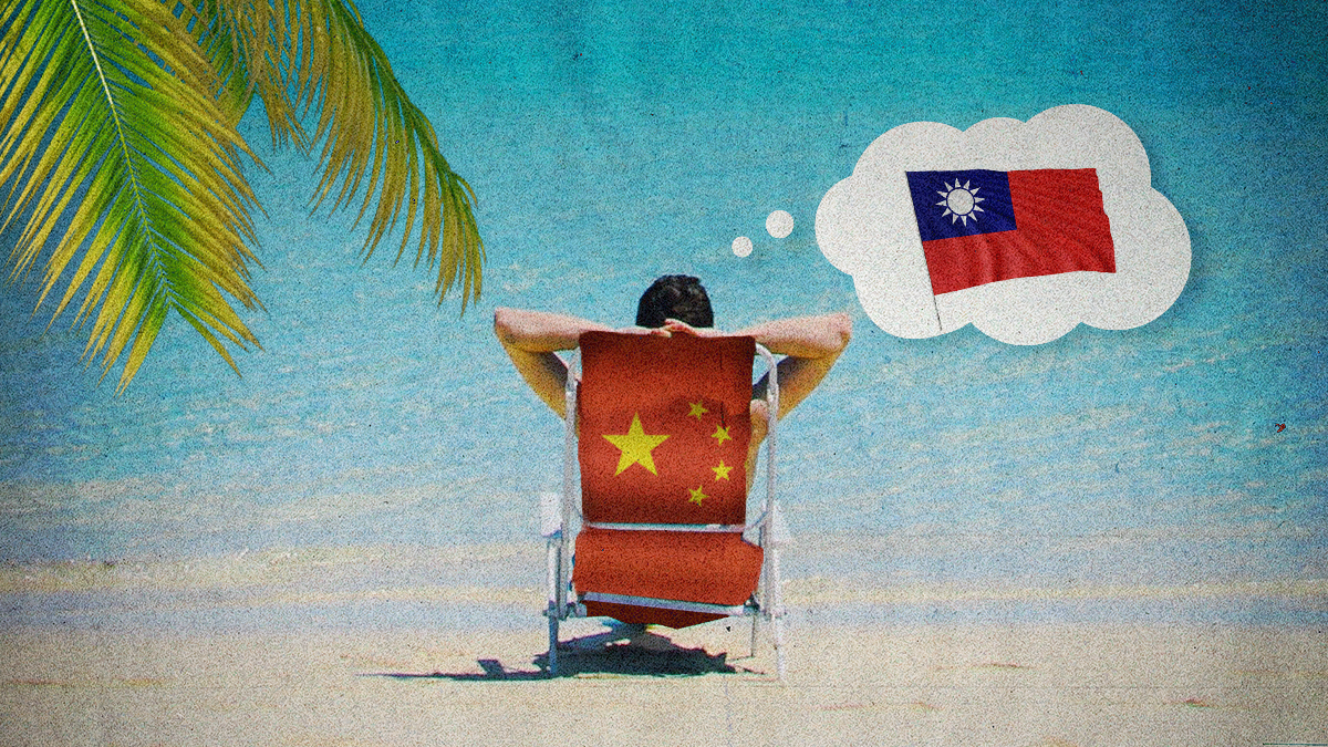 At the Beijing shore, China’s leaders muse Taiwan