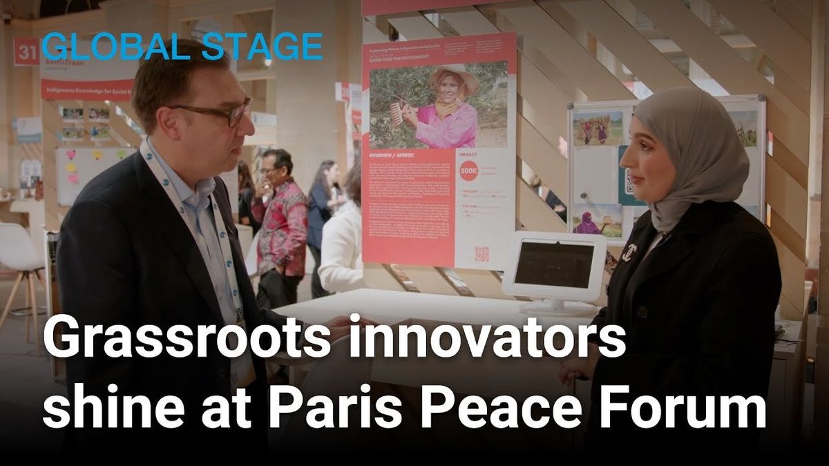 At the Paris Peace Forum, grassroots activists highlight urgent issues