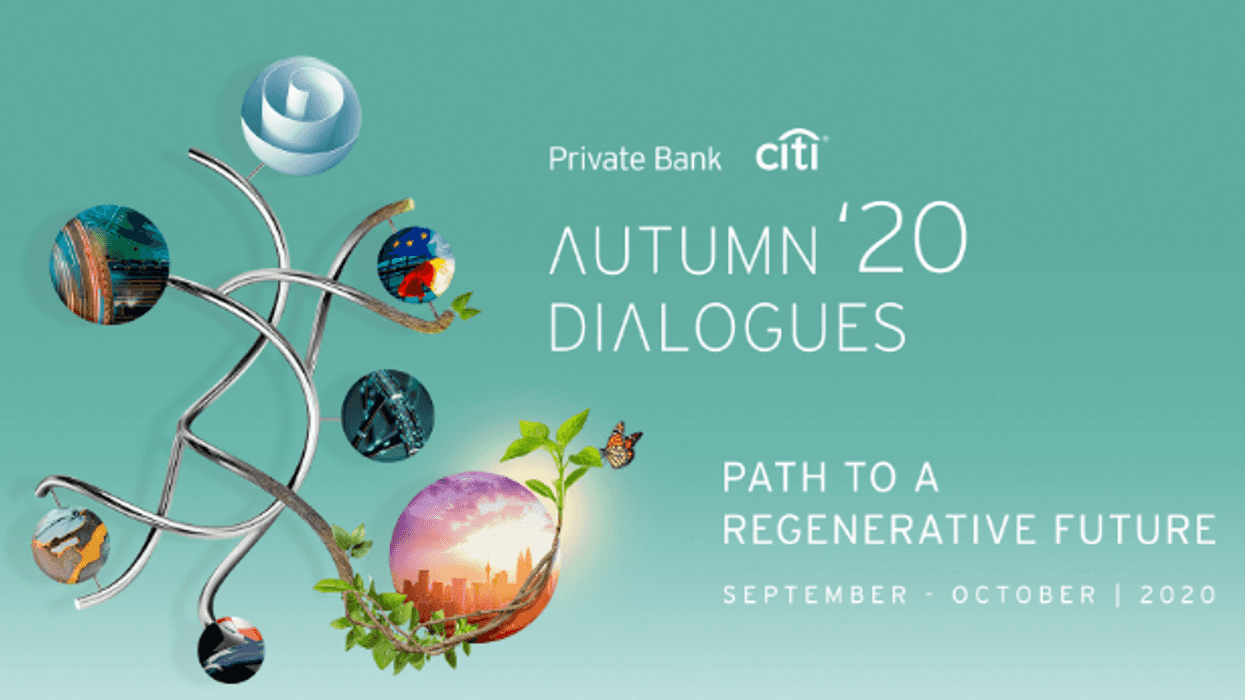 Autumn ;'20 Dialogues: Path to a Regenerative Future | September - October 2020