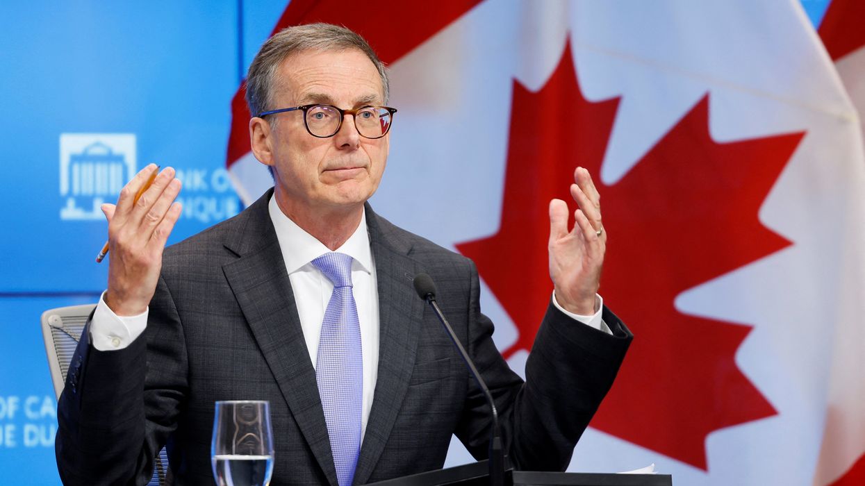 Bank of Canada Governor Tiff Macklem takes part in a news conference, after cutting key interest rate, in Ottawa, Ontario, Canada July 24, 2024.