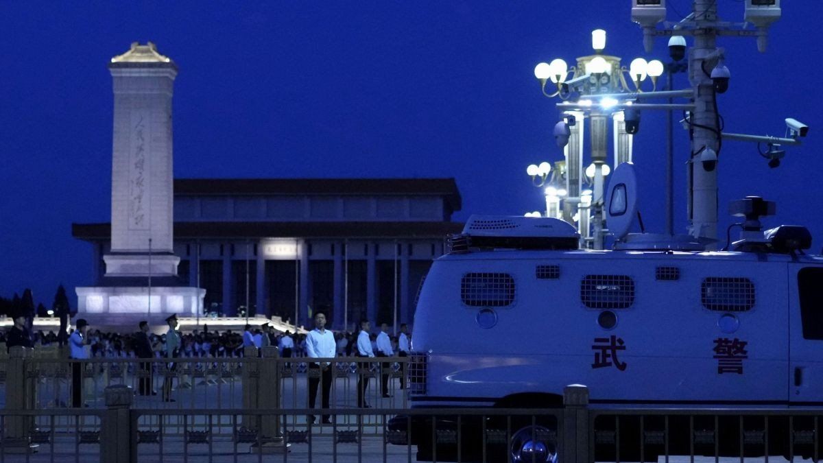 ​Beijing's Tiananmen Square on June 4, 2025.