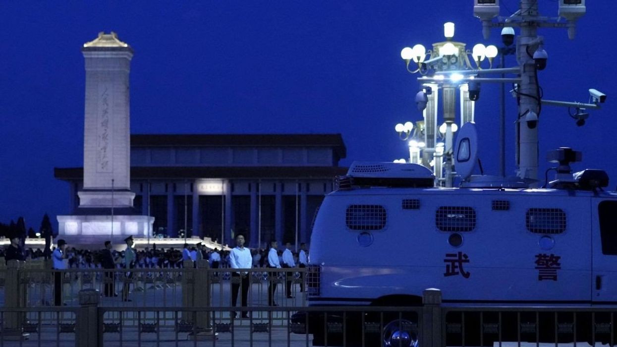 Beijing's Tiananmen Square on June 4, 2025.