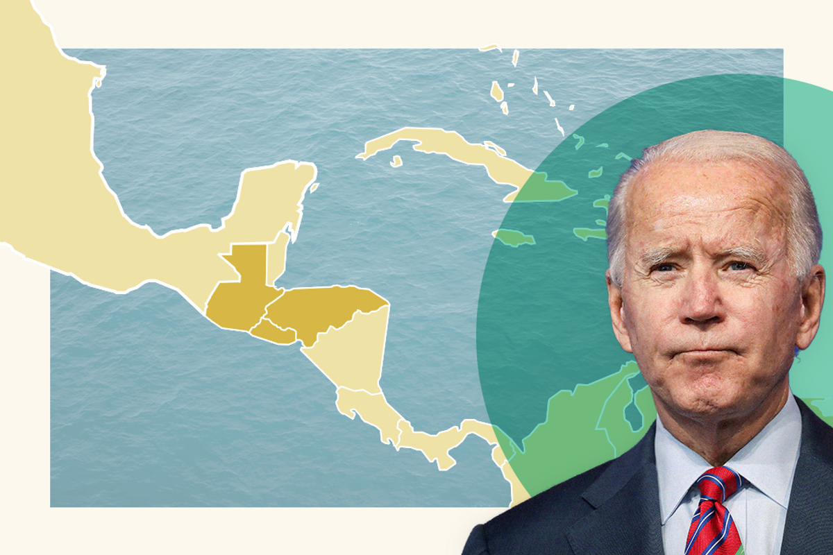 Biden plays the (Central American) Triangle