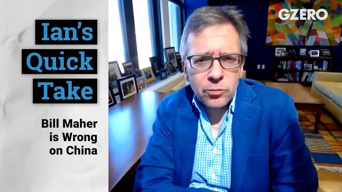 Bill Maher is wrong on China