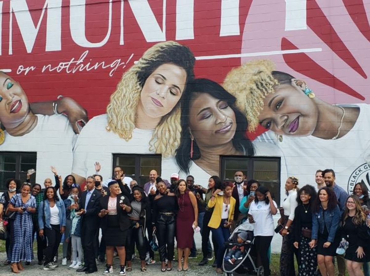 Black Girl Ventures event where Black and Brown women-identifying entrepreneurs discuss ideas.