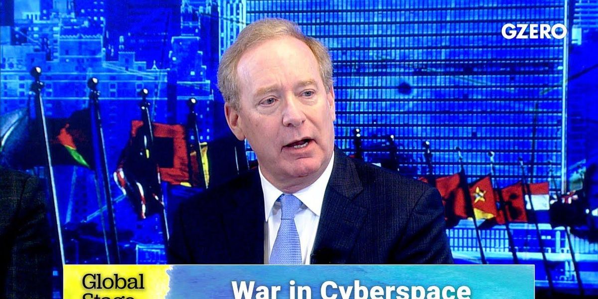Russia freezing out Ukrainian civilians because it can't beat military, says Microsoft's Brad Smith