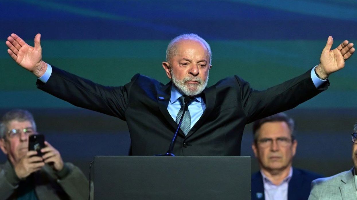 Brazilian President Luiz Inácio Lula da Silva at the GWM Factory in Iracemapolis, state of Sao Paulo, on August 15, 2025.