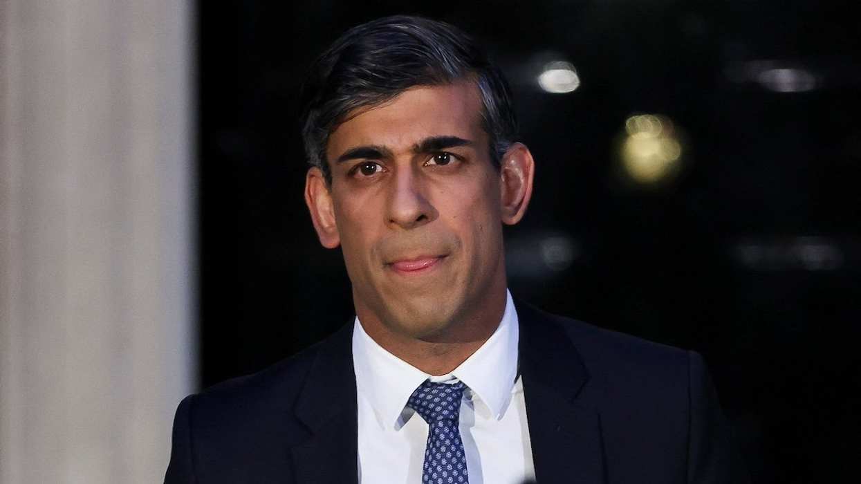 Britain's Prime Minister Rishi Sunak speaks outside 10 Downing Street in London, Britain, March 1, 2024.