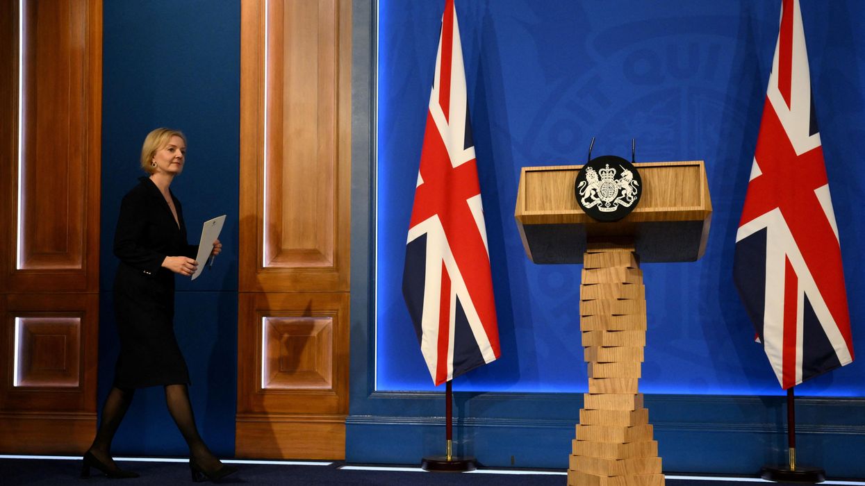 British Prime Minister Liz Truss