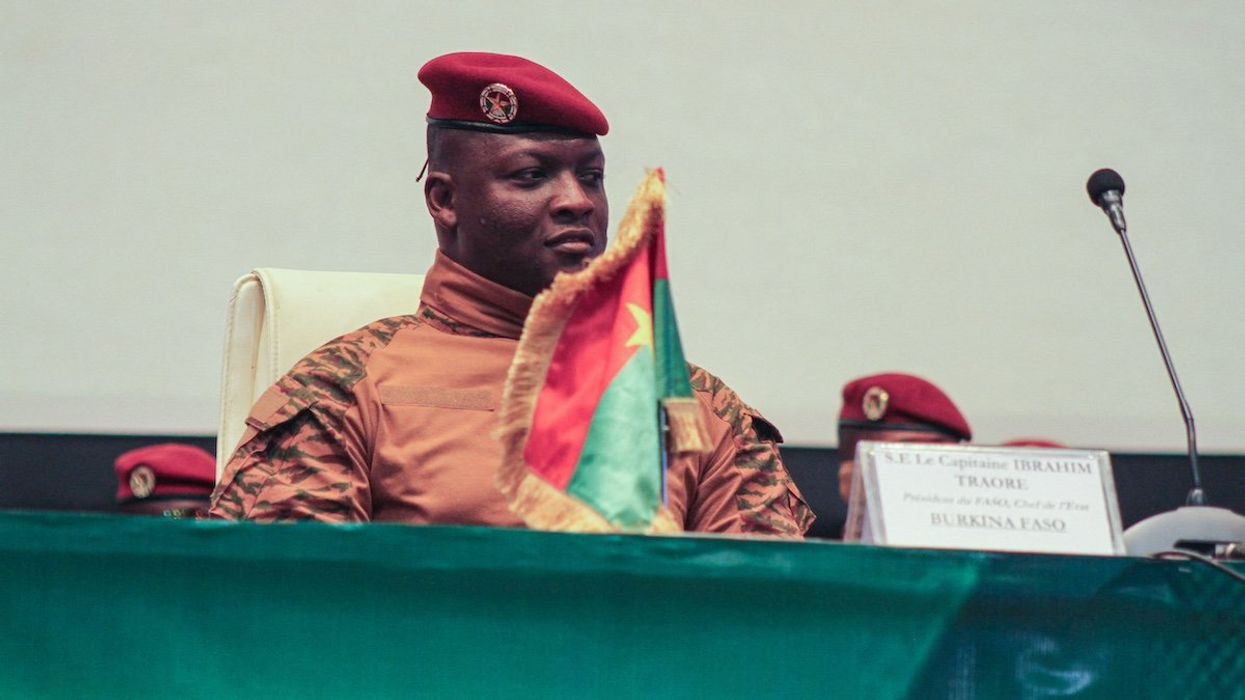 Burkina Faso's junta leader Captain Ibrahim Traore attends the first ordinary summit of heads of state and governments of the Alliance of Sahel States (AES) in Niamey, Niger July 6, 2024.