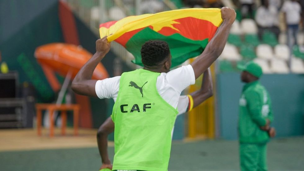 Cameroon during the TotalEnergies Caf Africa Cup of Nations Afcon 2023 match between Gambia and Cameroon at Stade De La Paix on January 23, 2024 in Bouake, Cote d Ivoire.