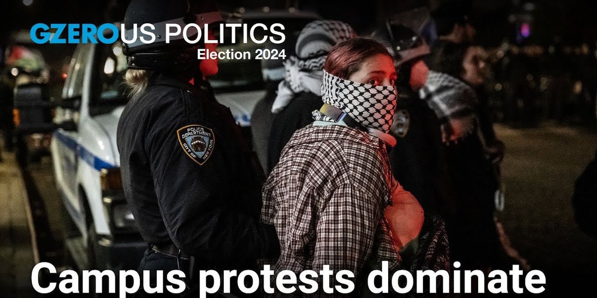 Campus protests spill over into US political sphere