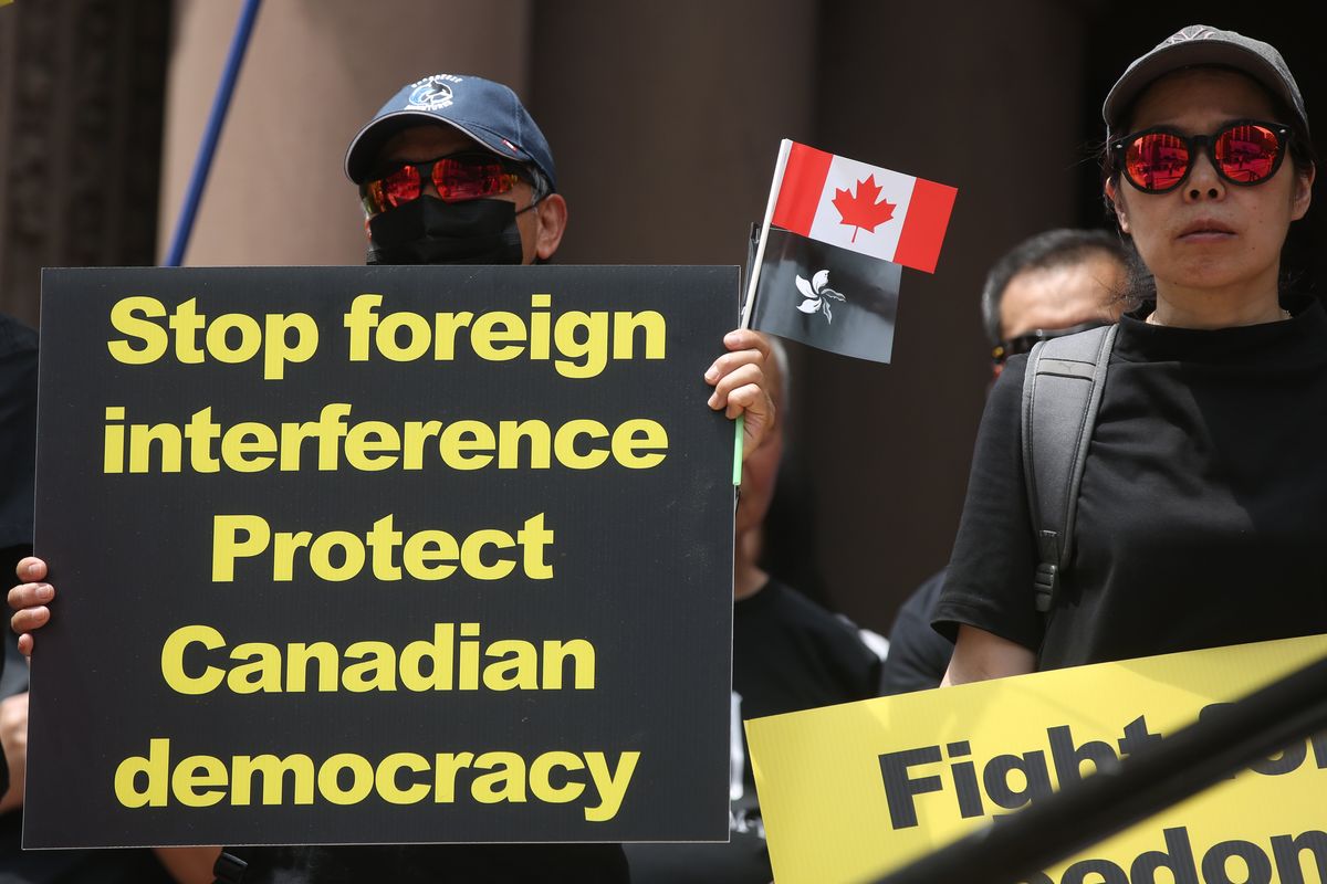 Canada protestors