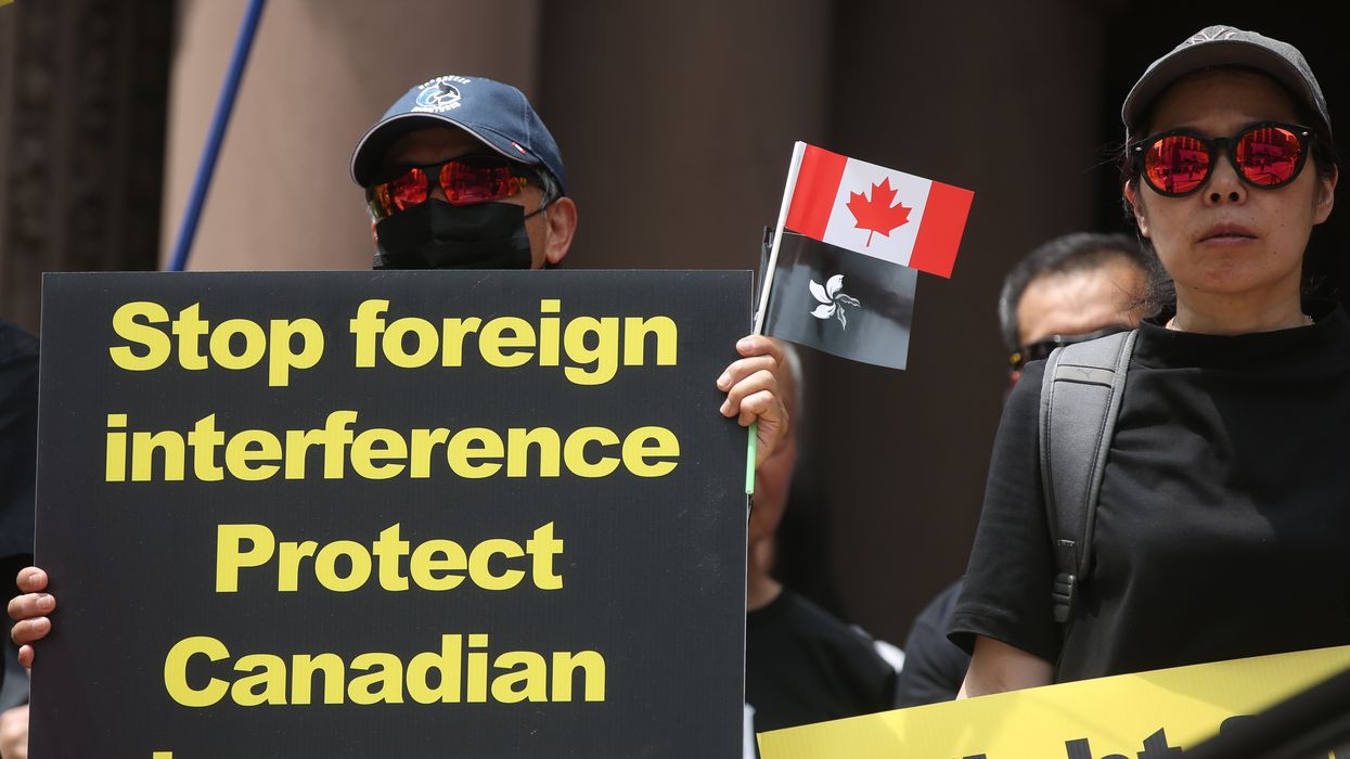 Canada protestors