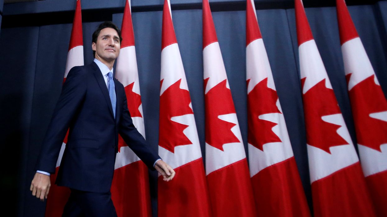 Canada's Prime Minister Justin Trudeau arrives at a news conference in Ottawa, Ontario, Canada, December 12, 2016.