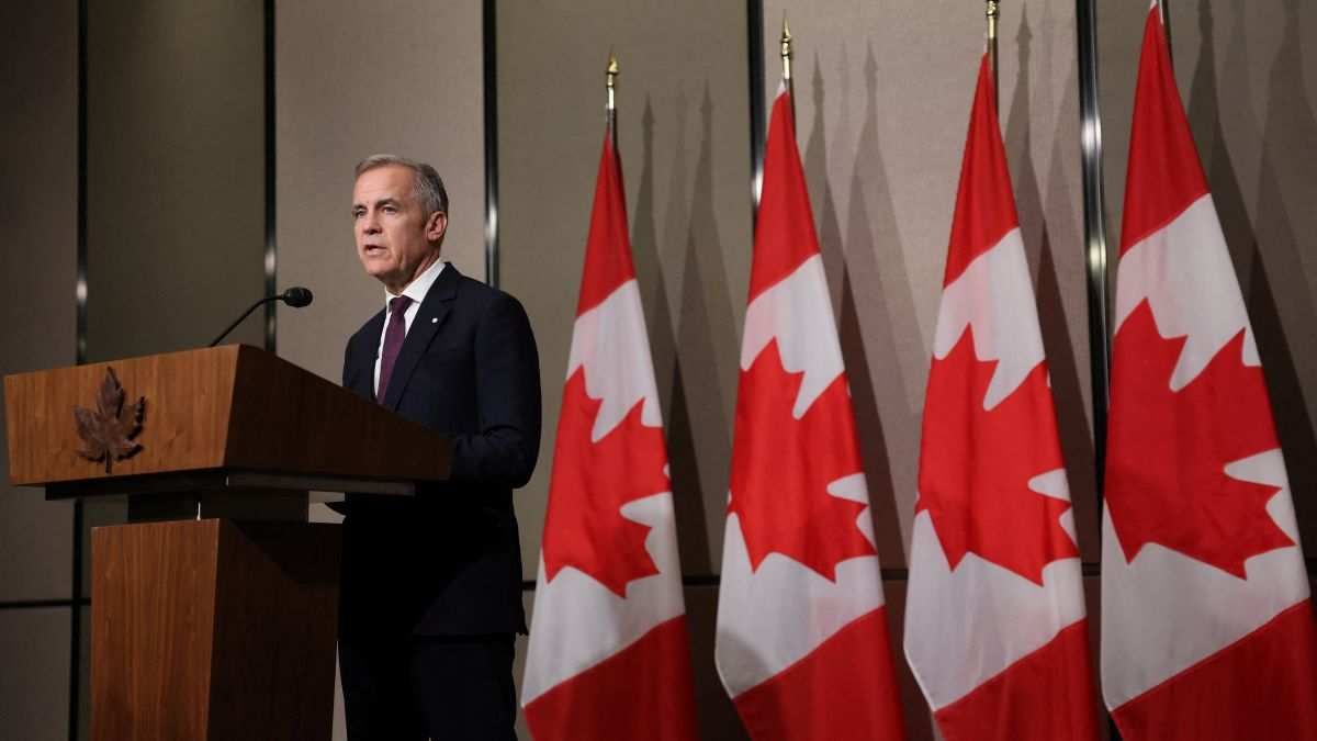 Canada's Prime Minister Mark Carney at the 47th ASEAN Summit in Kuala Lumpur, Malaysia, on October 27, 2025.