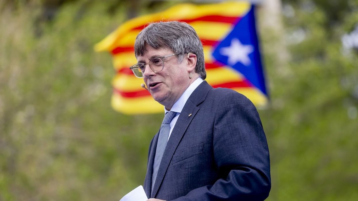 Carles Puigdemont, a leader of the pro-independence Catalan movement.