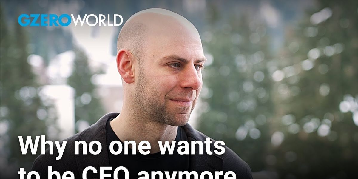 CEOs are becoming less powerful, says work expert Adam Grant
