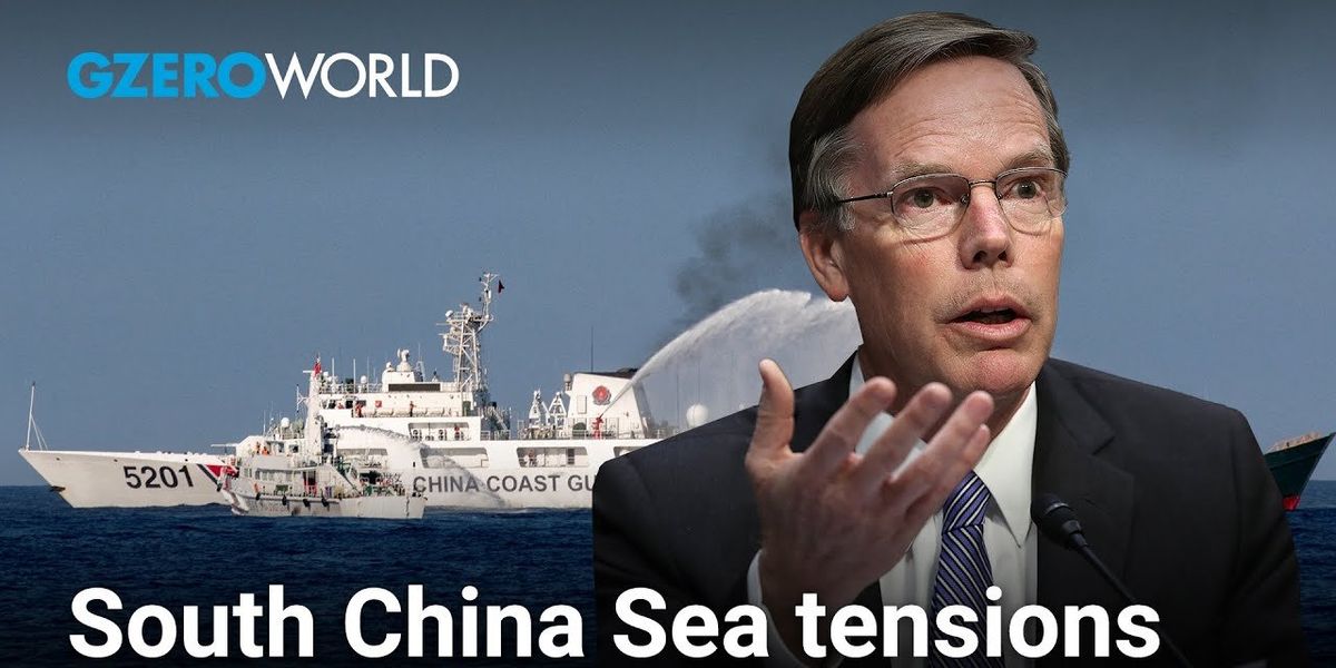 China shouldn’t “coerce or intimidate” the Philippines in the South China Sea, says US Ambassador