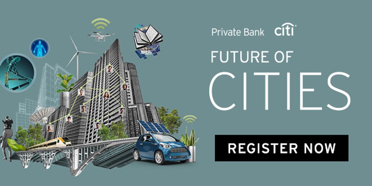 Citi Private Bank: Future of Cities - Register Now