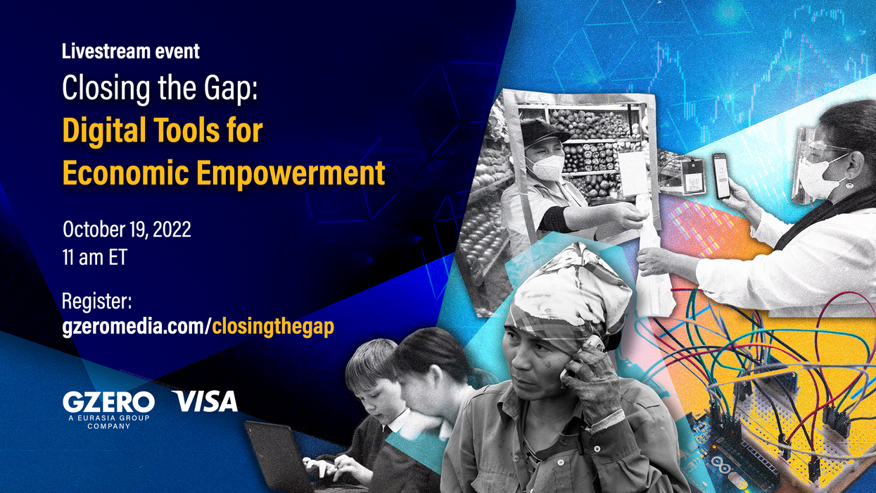 Closing the Gap: Digital Tools for Economic Empowerment | Wednesday, October 19, 2022 | 11 am ET / 8 am PT