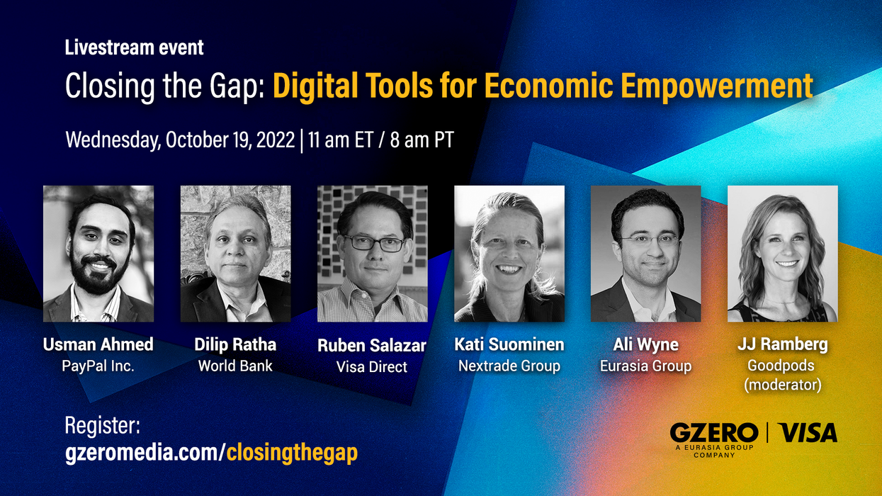 Closing the Gap: Digital Tools for Economic Empowerment Wednesday, October 19, 2022 | 11 am ET / 8 am PT