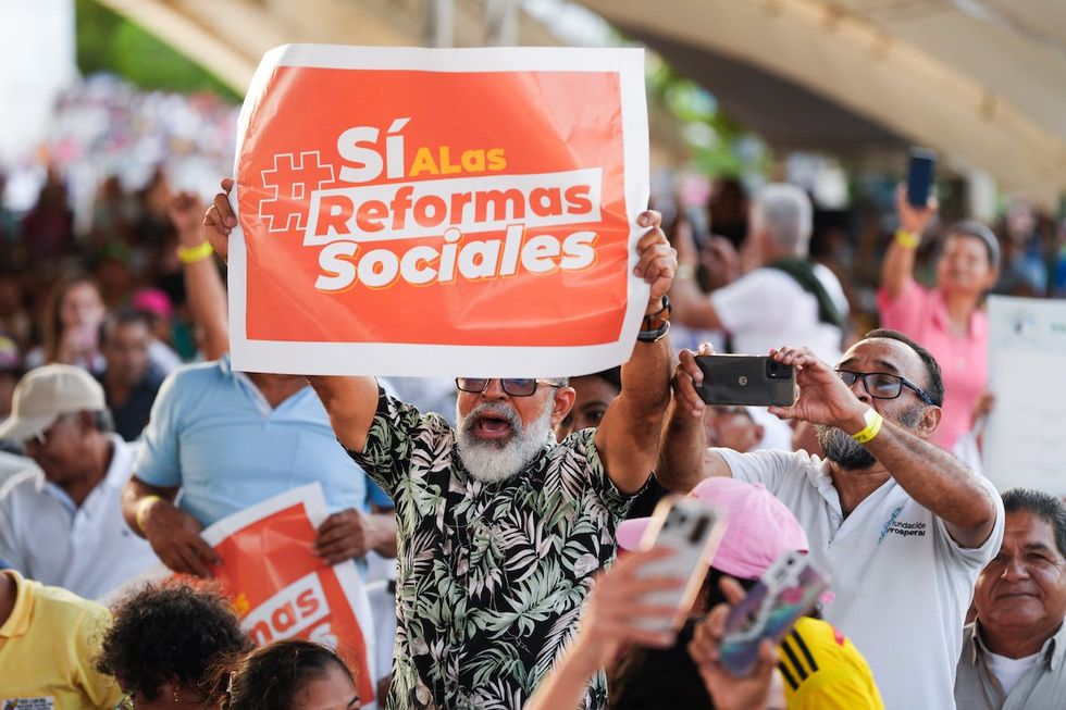 Hard Numbers: Colombia’s unions strike, Syria’s treasure-hunters hunt, Venezuela's ruling party wins boycotted election, Russian spies learn to samba, and more…