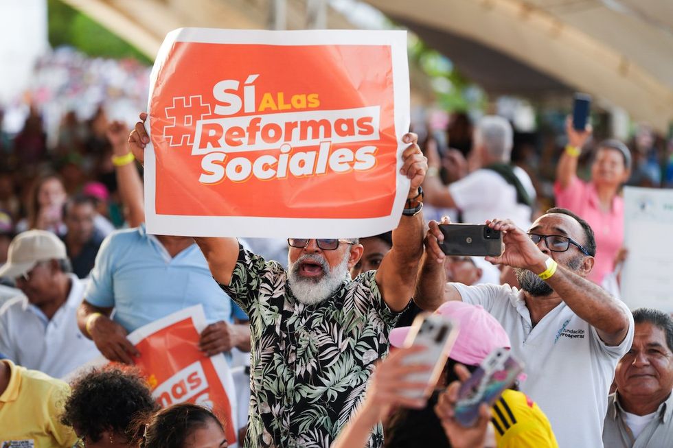 Hard Numbers: Colombia’s unions strike, Syria’s treasure-hunters hunt, Venezuela's ruling party wins boycotted election, Russian spies learn to samba, and more…