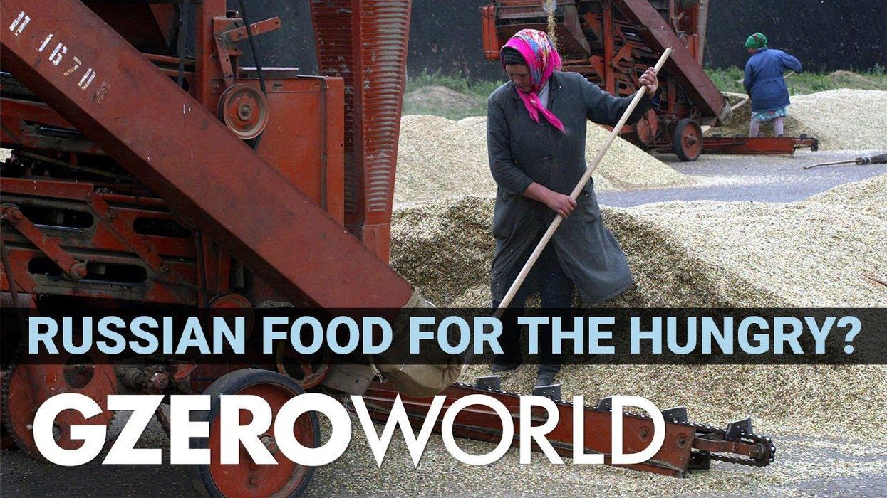 Conundrum: Russian food can prevent starvation by the world's poor