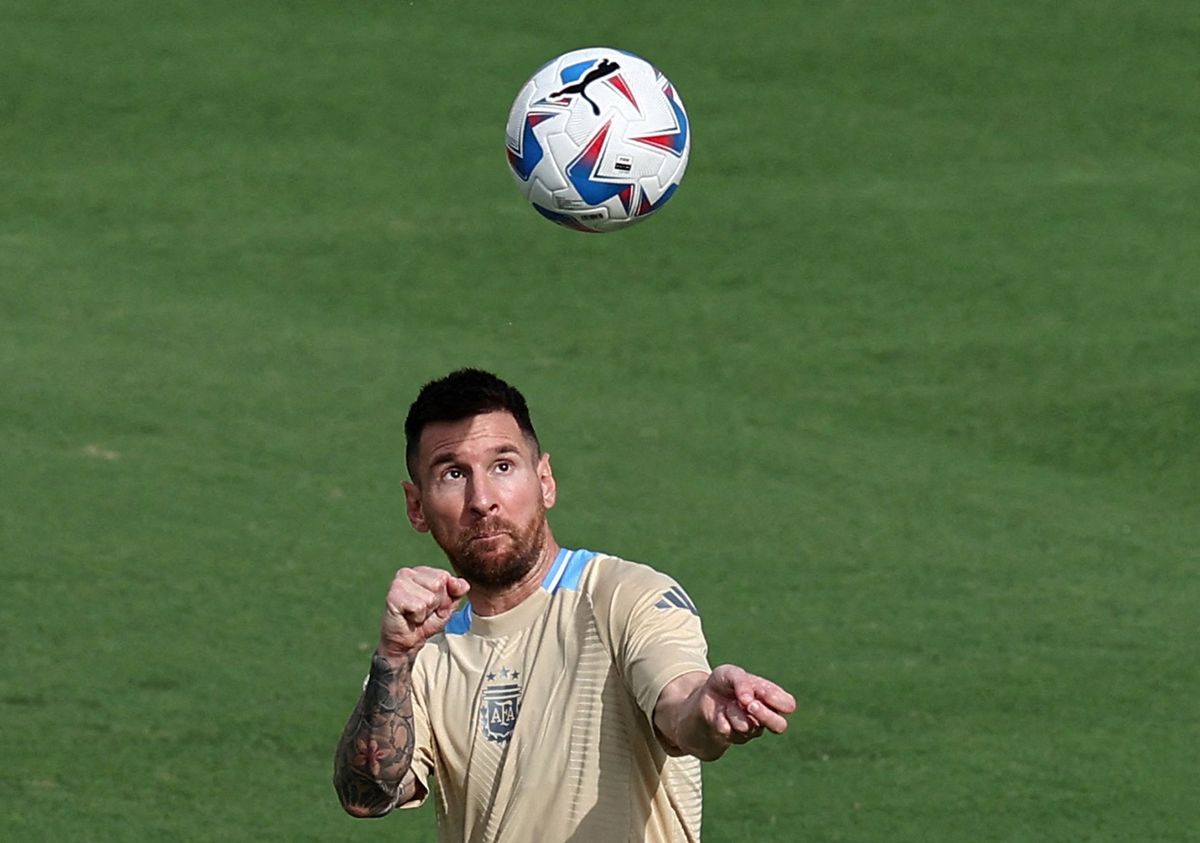  Copa America 2024 - Argentina training 
