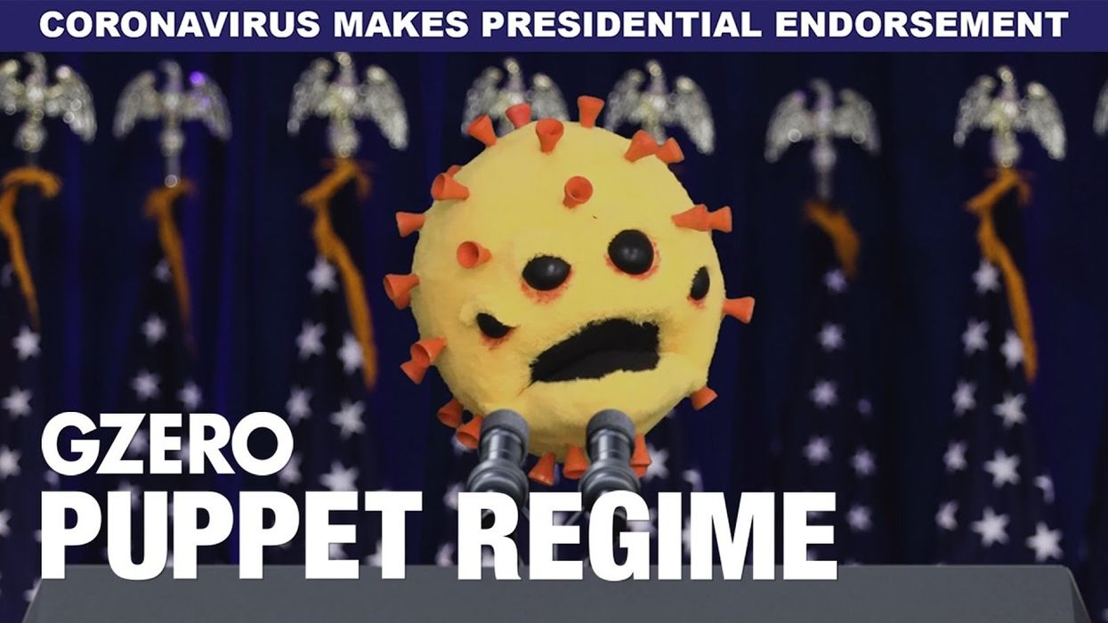 Coronavirus announces endorsement for US president (exclusive!)