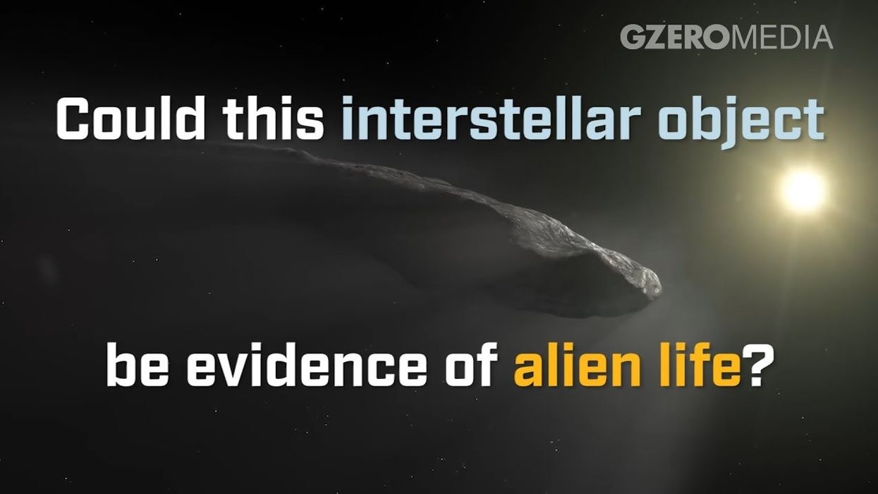 Could this interstellar object be evidence of alien life?